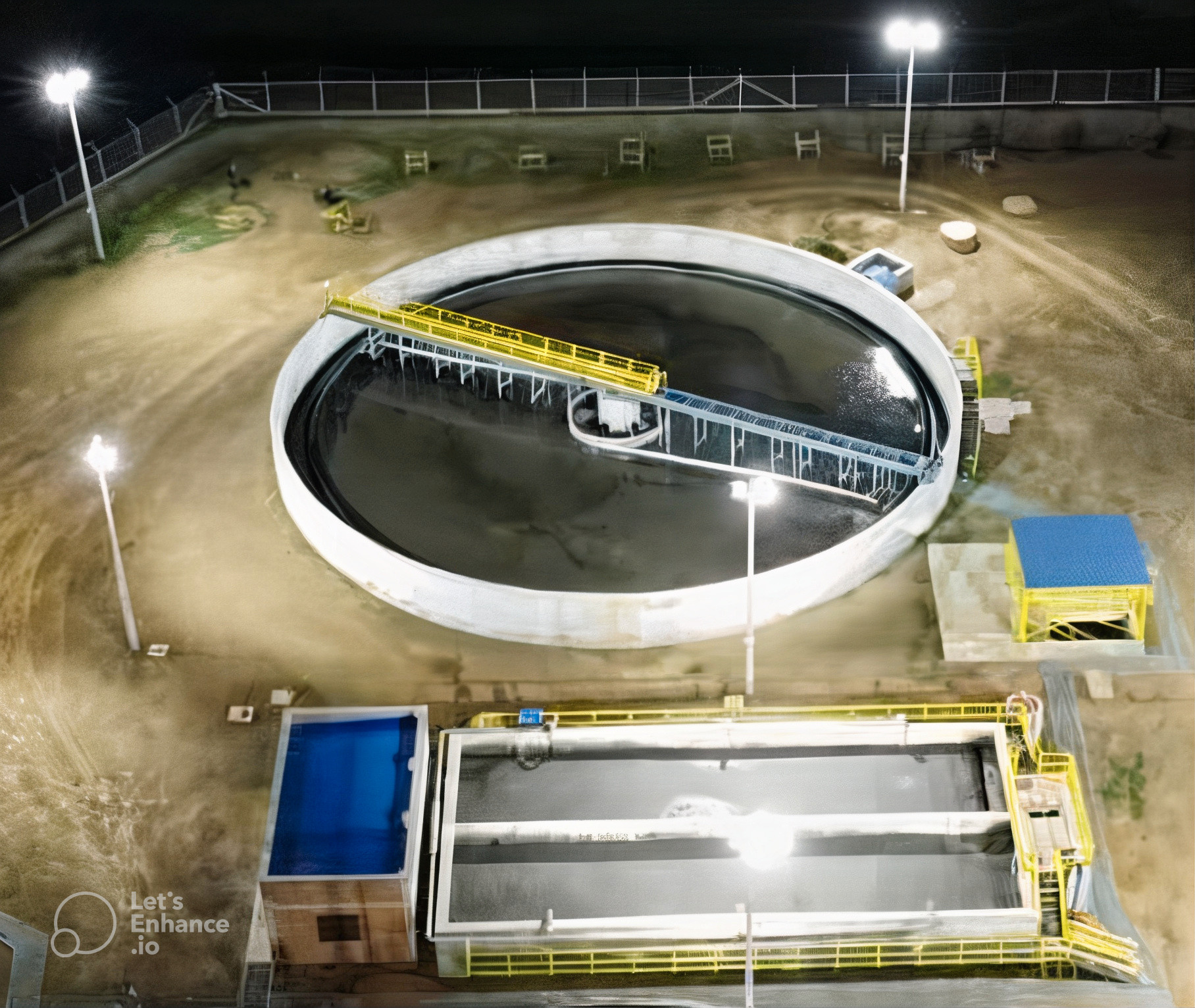E-SLD SEDIMENTADOR DE LODOS PARA TANQUE CIRCULAR DE ACCIONAMIENTO DIAMETRAL
